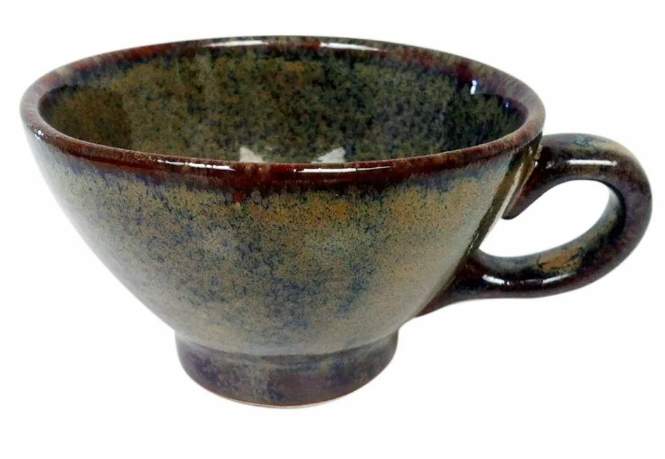 Brun Stengods Kopp 10,5 Cm ø