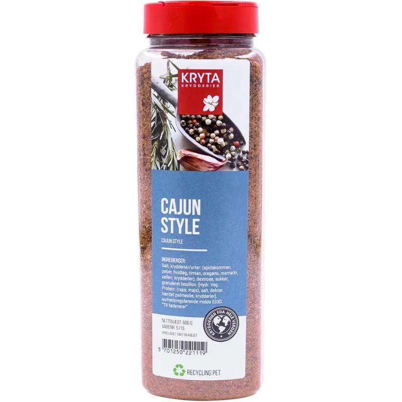 Cajun Style Krydderi 600 g
