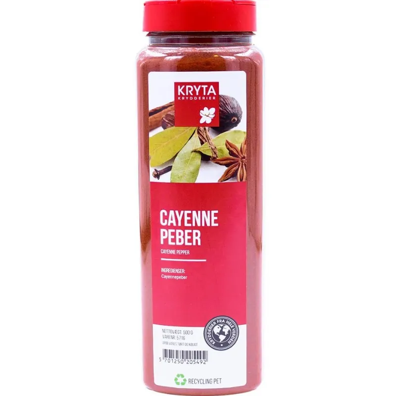 Cayennepeber 400 g