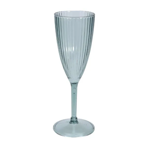 Champagneglas Grön Plast 22,5 Cl