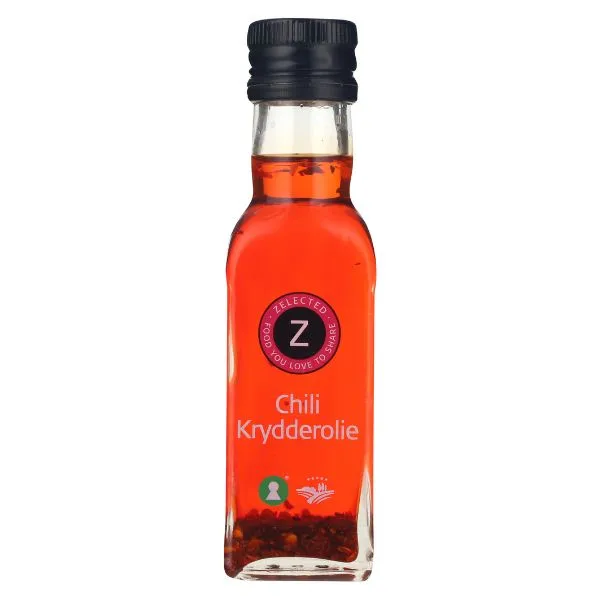 Chili Krydderolie 125ml Zelected