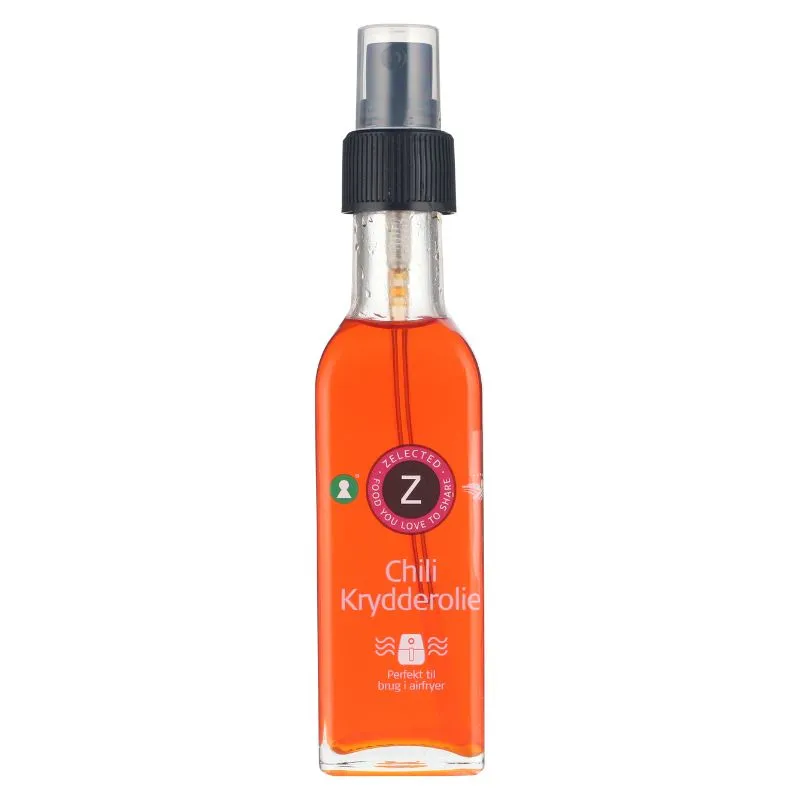 Chili Krydderolja 100ml Spray Zelected