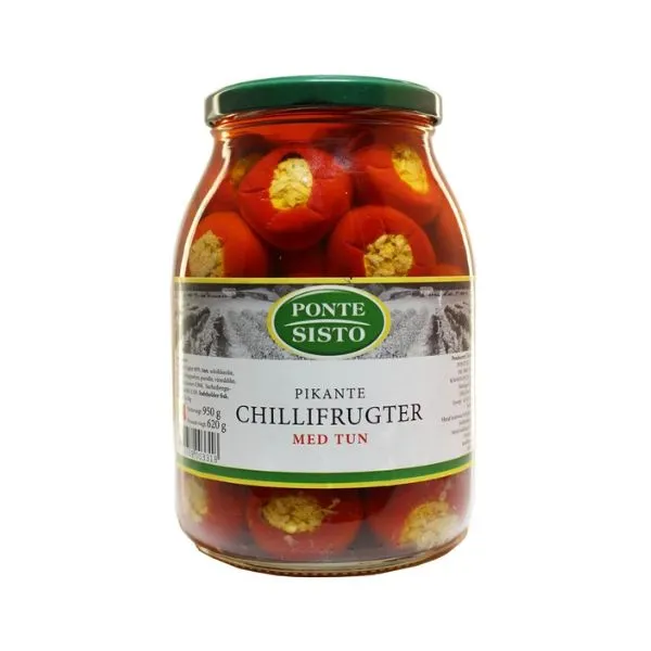 Chilifrukt Pikant M/tun 950 g Gl 950 G