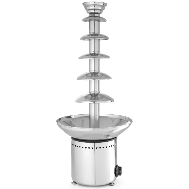 Chokladfontän 6-lagers Rostfritt Stål 310w