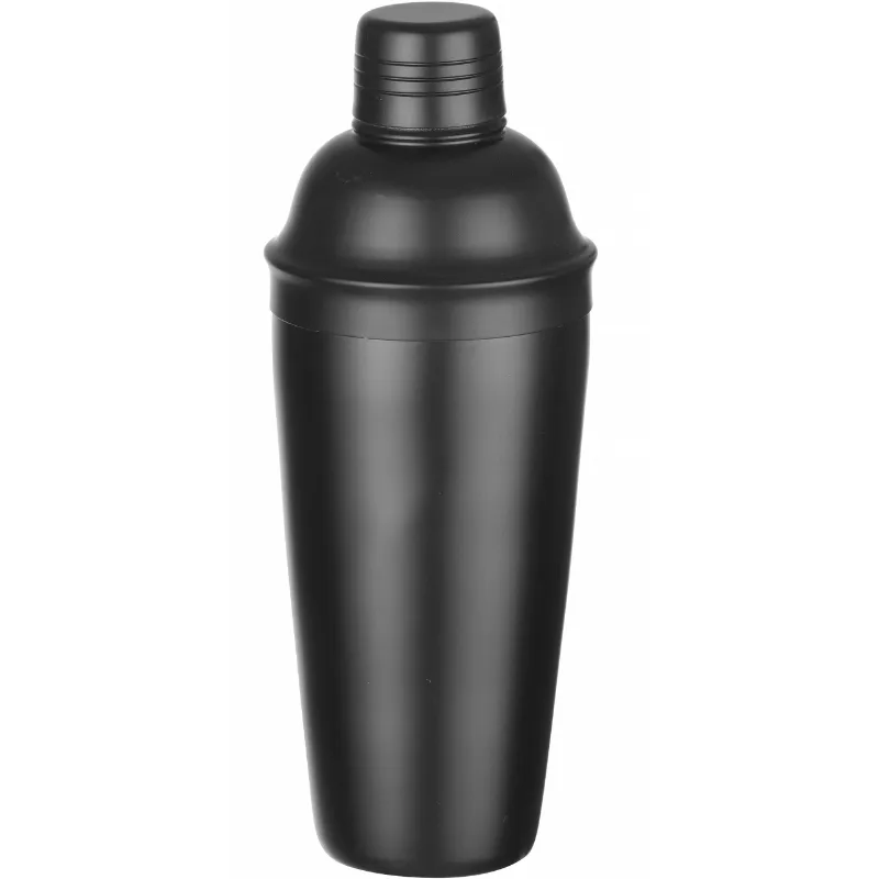 Cobbler Shaker 3-delad 0,75 l Rostfritt Stål Svart