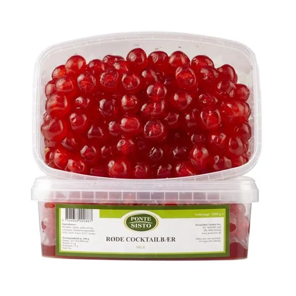 Cocktailbär Röd Hel Ponte Sisto 1kg