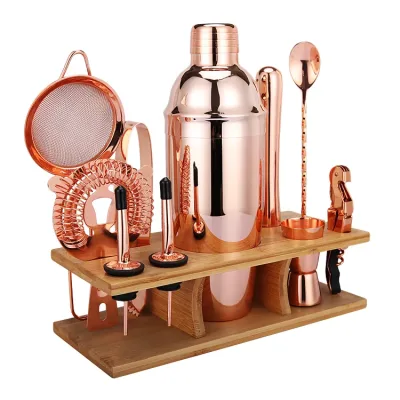 Cocktailshaker set med 11 delar