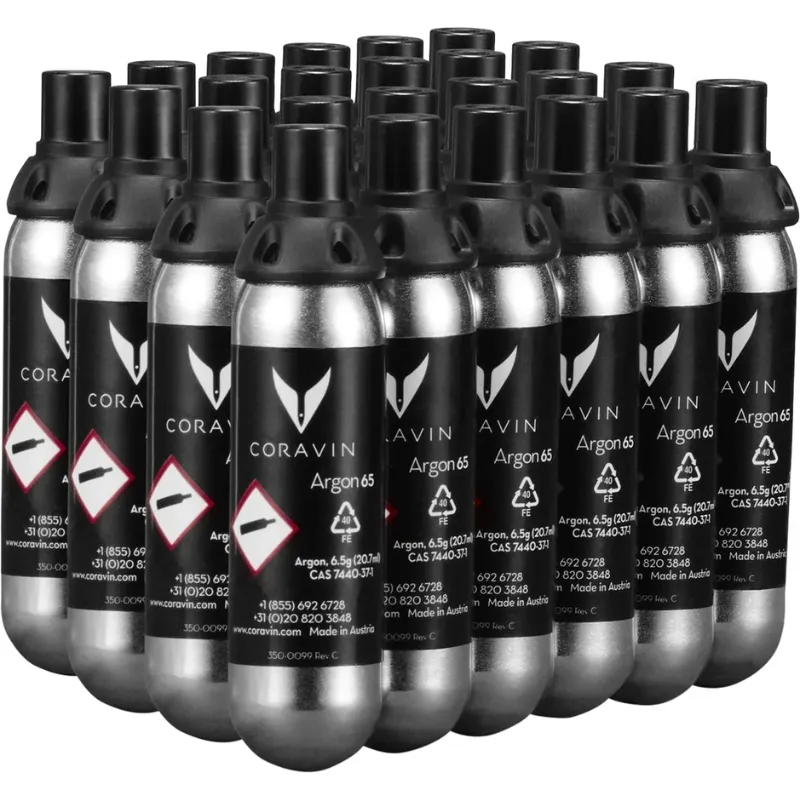 Coravin® Pure™ Argon-kapslar – 24 St.