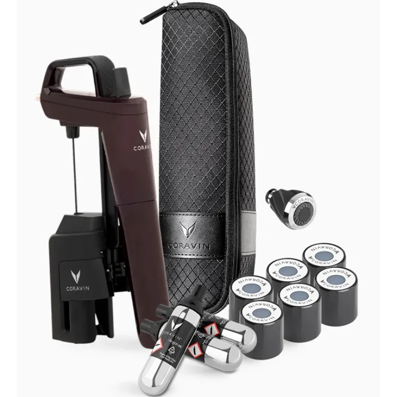 Coravin® Timeless Six+ Vinpreserver System – Röd – Limited Edition