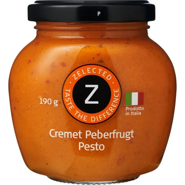 Cremig Paprika Pesto 190g Zelected