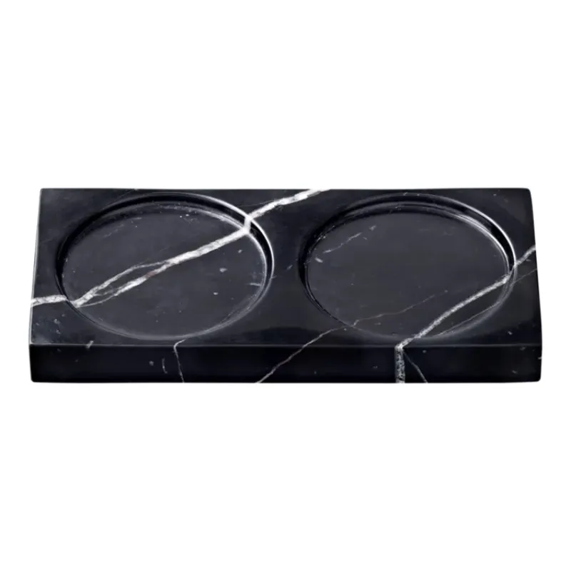 Crushgrind Holder Tabletopper 2 Sort Marmor