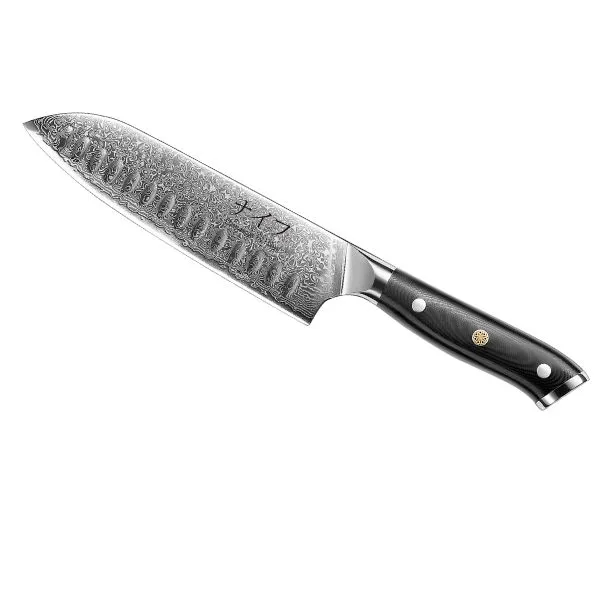 Damascus By Hâws Santoku Kniv 32 Cm