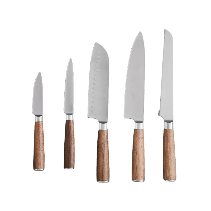 Håws Santo Kokkesæt 5 Dele Valnøddetræ