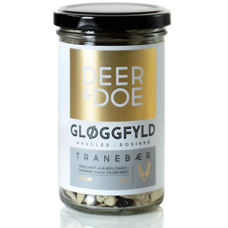 Deer&Doe Glöggfylld Med Tranbär, Mandlar, Russin