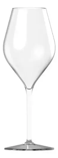 Design Vitvinglas 38 cl