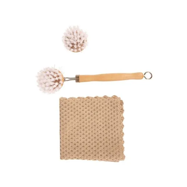 Diskborste Set By Bercato® Brush:22,5x8x3,5,Trasa:25x25cm