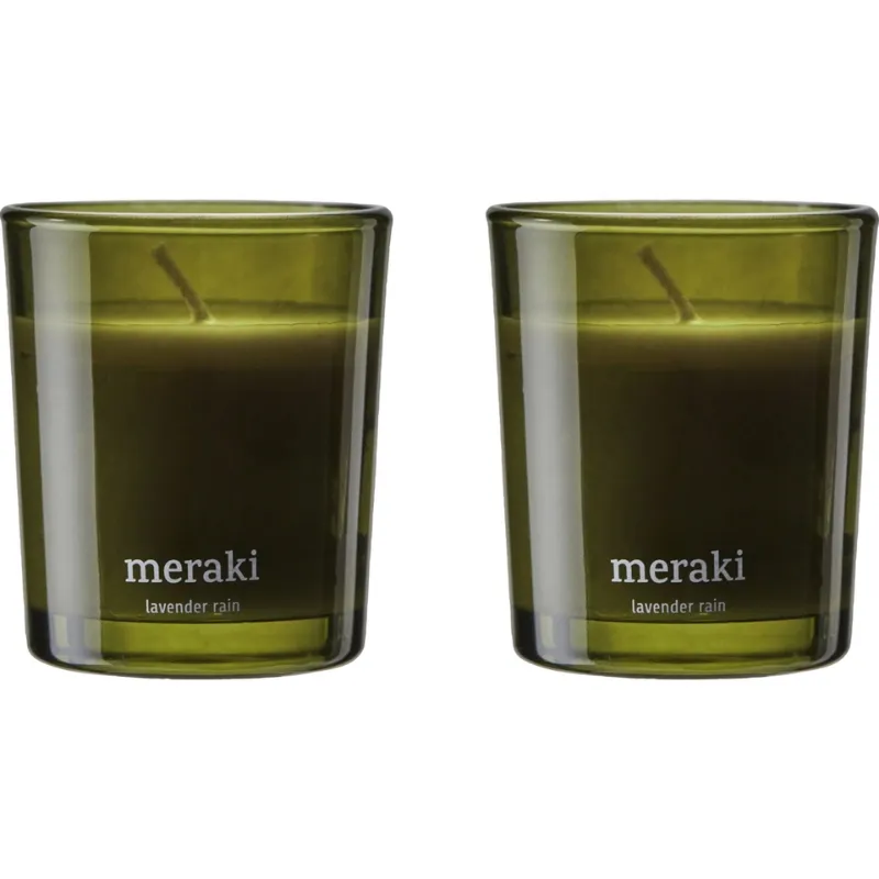 Doftljus, Lavendelregn, Grön