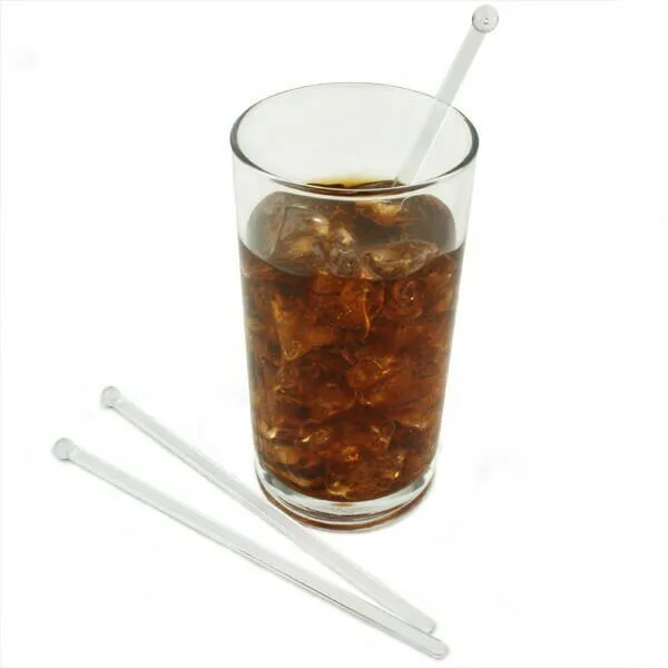 Drinkspind Bulb 15 Cm. Svart 500 St.