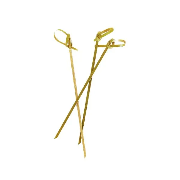 Drinkspindel Bambus m. Knude 12 Cm (250 Stk/pk)