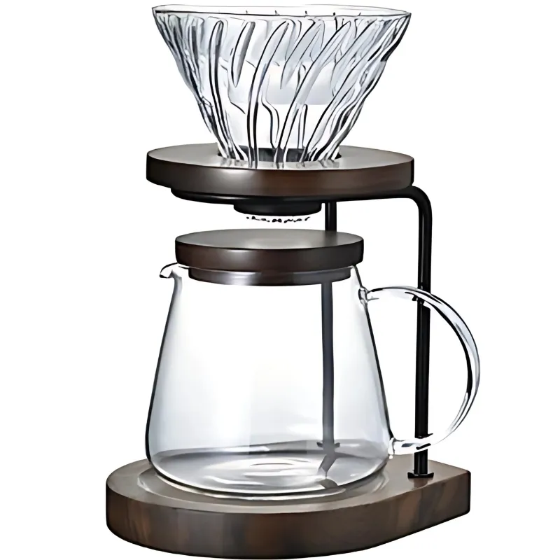 Drypstånd Set Valnöt - Hario