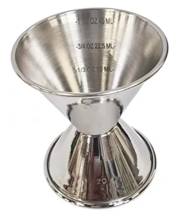 Dubbel Jigger med måttskala 1+2 oz