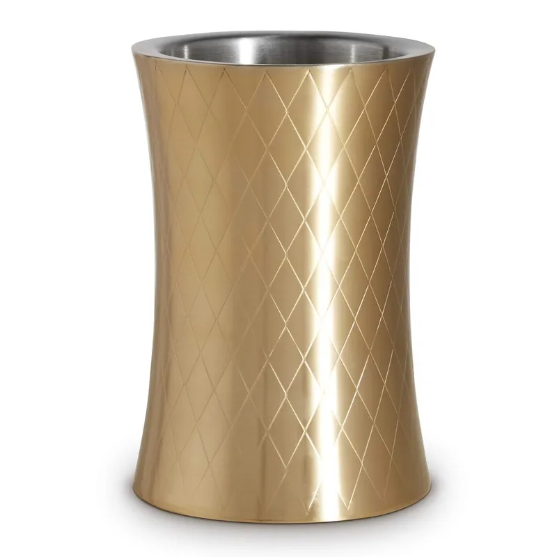 Dubbelsidig Vinkylare i Guld - 2 Liter