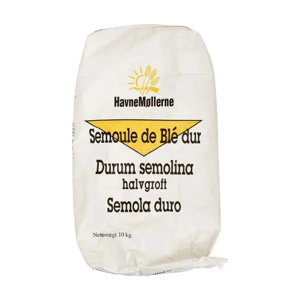 Durummel Semolina Halvgrov Säck 10 Kg