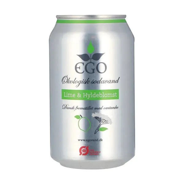 Ego Lime / Hyldeblomst Läsk Ekologisk Ego