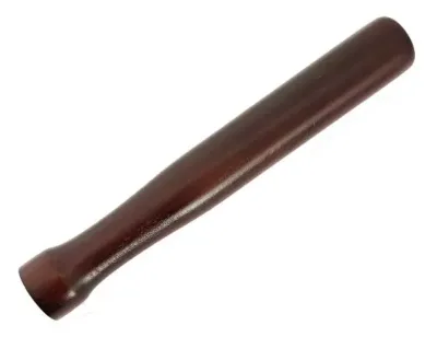 Muddler i mörkt trä 20 cm