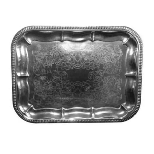 Förkromad Skål 41x31 Cm