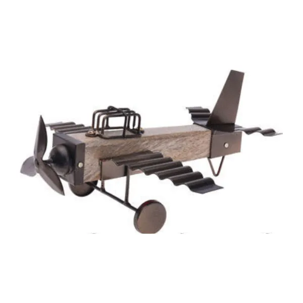 Fly Dekor I Metall 26 Cm. Antik Look - Assorterad