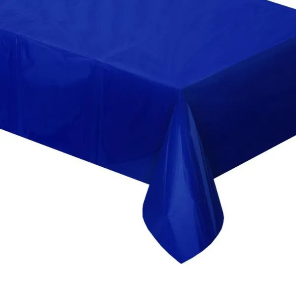 Folieduk Metallic Blå, 137 x 183 Cm