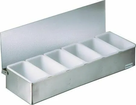 Frukt Dispenser Stål - 6 Rum