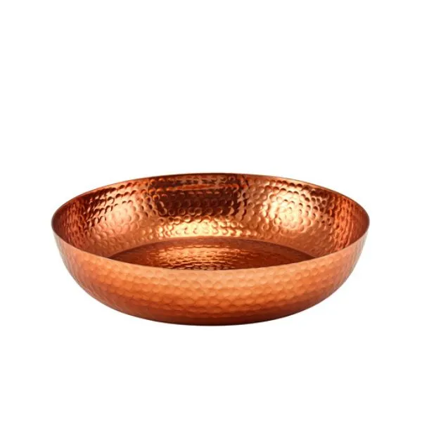 Genware Kopparhamrad Aluminiumsskål 44cm