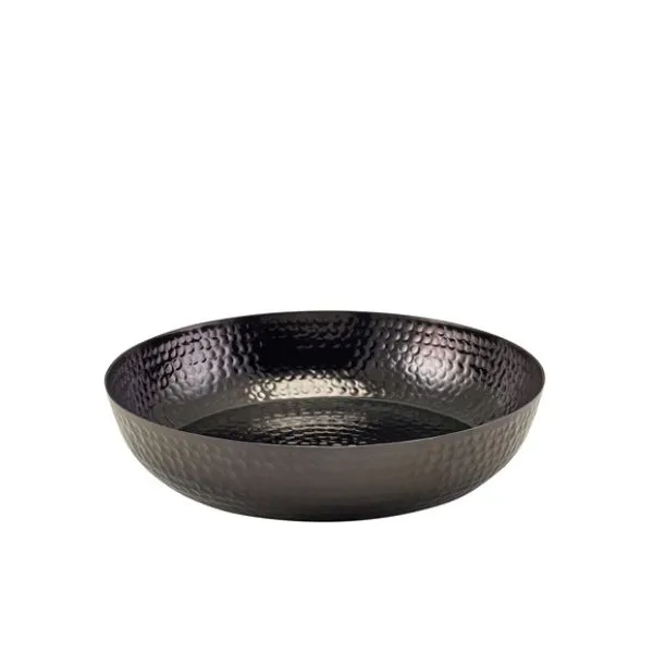 Genware Sort Hamret Aluminiumsfad 31cm