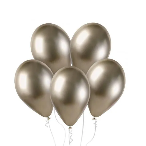 Glänsande Ballonger Gb120 33cm Champagne 85 / 50 St.