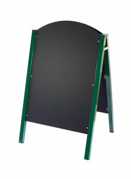 Grön Metal Sided A-board 1100mm x 680mm