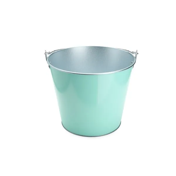 Grön Metall Vinkylare Med Handtag, 5 Liter