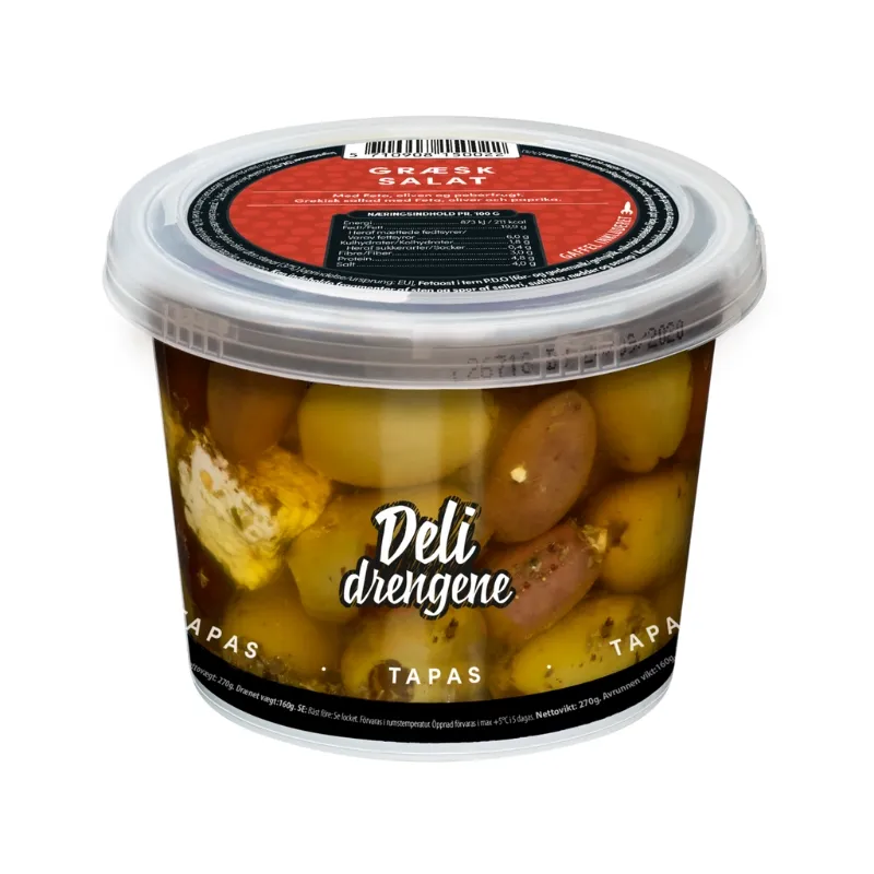 Grekisk Sallad 270g (160g Avrunnen)