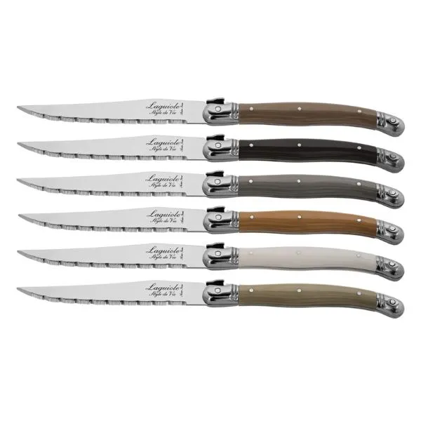Grillknivar Laguiole Set 6 Sdv