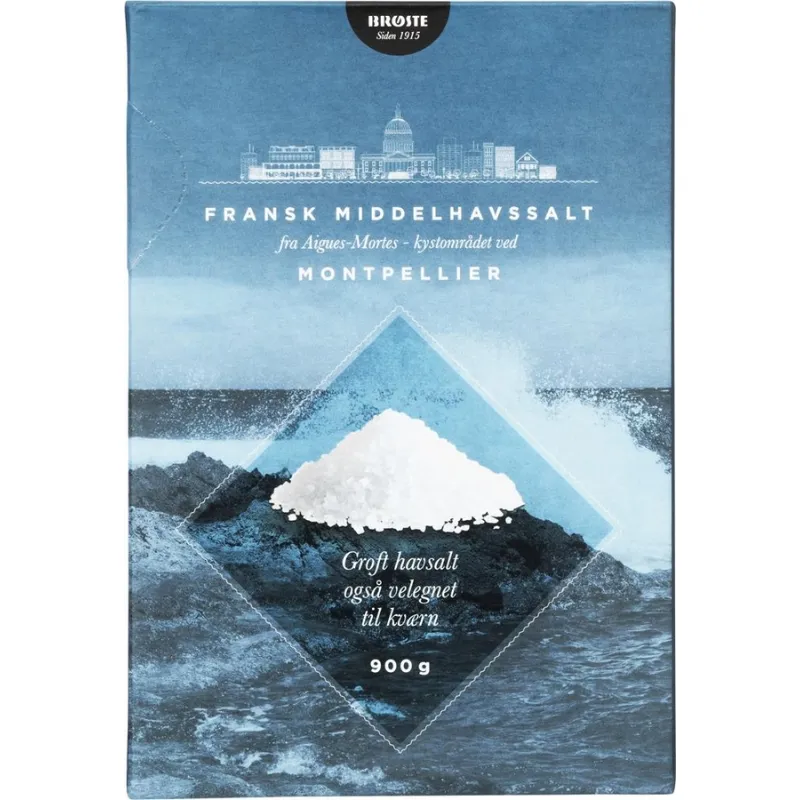 Groft Middelhavssalt 900 g