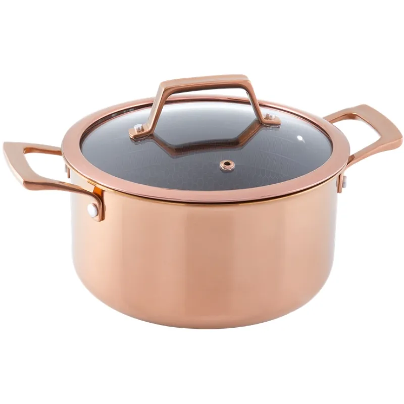 Hâws Santo Gryde 3,4 L Med Låg Og Hybridbelægning – Rose Gold