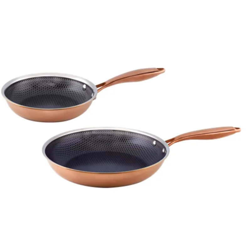 Hâws Santo Stegepandesæt 20+28 Cm Med Hybridbelægning – Rose Gold