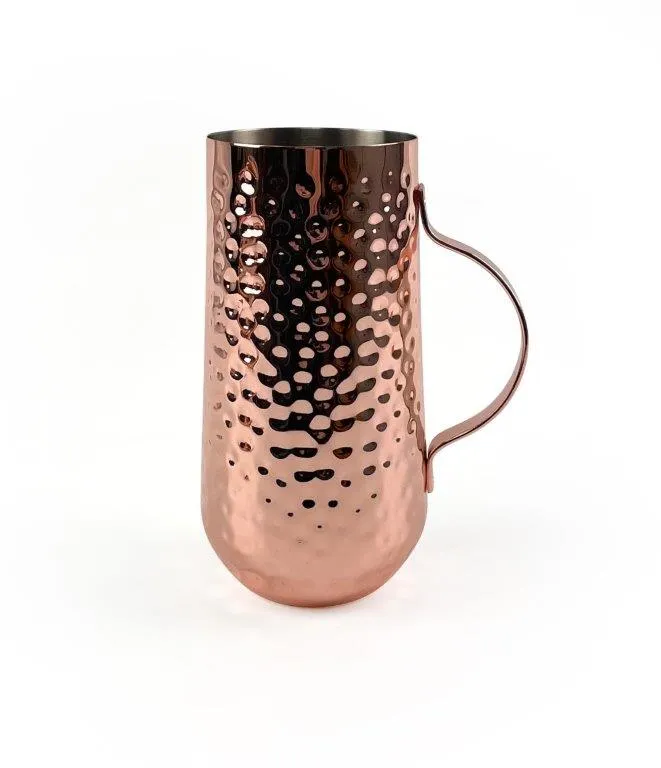 Högt Moscow Mule Hammrat Mugg Koppar