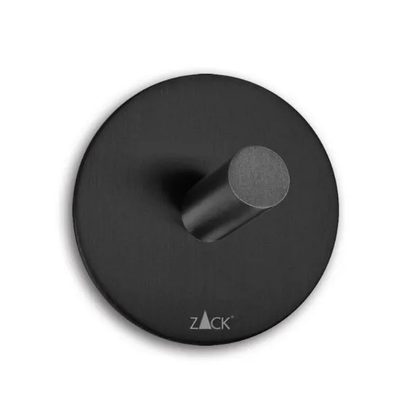 Handdukshängare Rund Svart Duplo Zack®