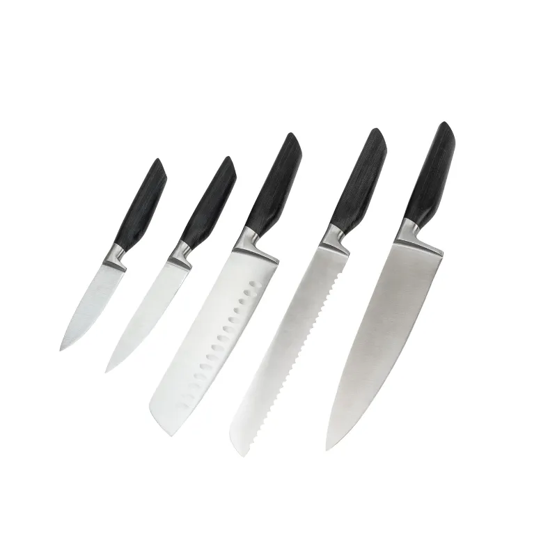 Håws Santo Kokkesæt 5 Dele Sort Pakkatræ