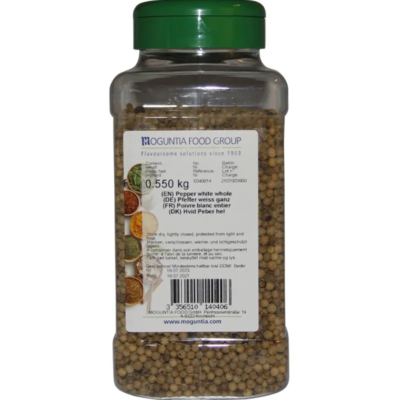 Hel Hvid Peberi Strødåse 550 g