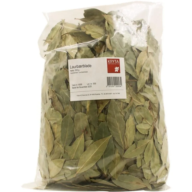 Hele Laurbærblade 500 g