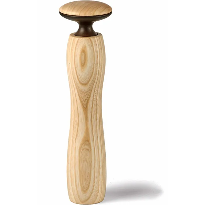 Hercules, Salt/peberkvarn, Keramisk Kvarn, Medium, Ljus Ask, 28,5 Cm, ø 7,5 Cm