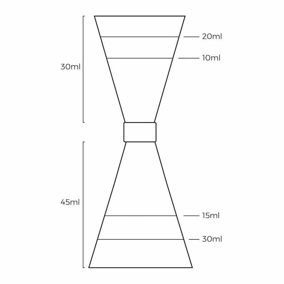 Herr Slim Jigger 10/45 Ml - Urban Bar